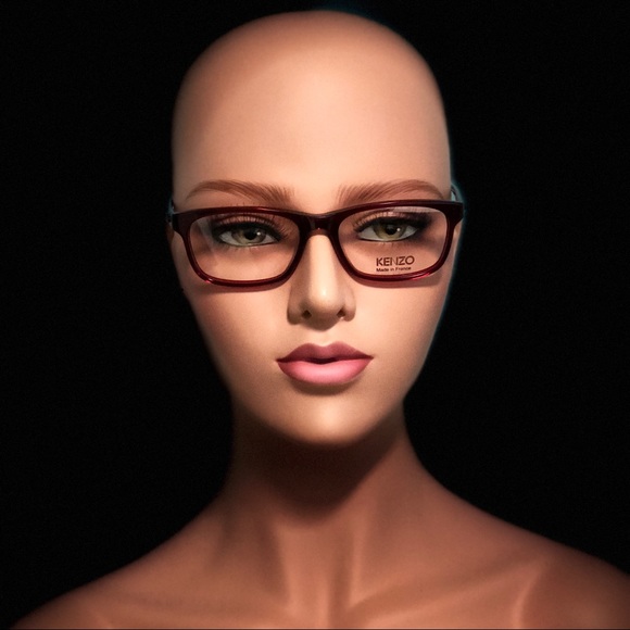 New Kenzo Eyeglasses Burgundy